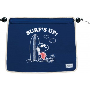 Car Windows Curtain - Snoopy Surf's Up - Navy (1 piece)